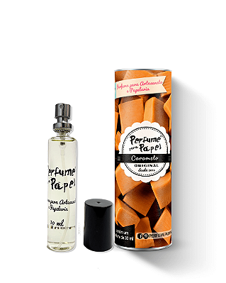 CARAMELO 30 ml - Perfume para Artesanato e Papelaria - Perfume para Papel