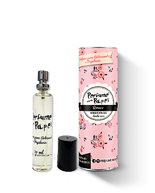 ROSAS 30 ml - Perfume para Artesanato e Papelaria - Perfume para Papel