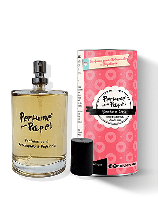 SONHO A DOIS  100 ml - MEGA Perfume para Artesanato e Papelaria - Perfume para Papel