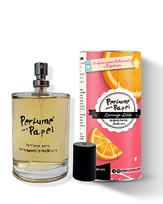 LARANJA LIMA 100 ml - MEGA Perfume para Artesanato e Papelaria - Perfume para Papel