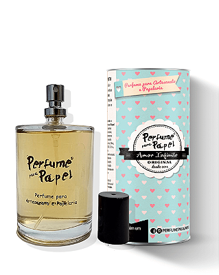 AMOR INFINITO 100 ml - MEGA Perfume para Artesanato e Papelaria - Perfume para Papel