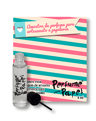BABY LOVE 4 ml - AMOSTRA Perfume para Artesanato e Papelaria - Perfume para Papel