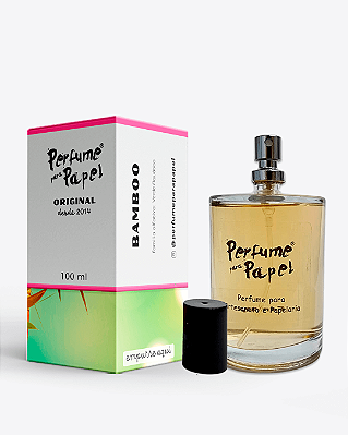BAMBOO 100 Ml - MEGA Perfume Para Artesanato e Papelaria - Perfume para Papel