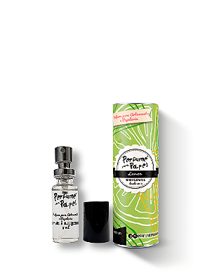LEMON 8 ml - MINI Perfume para Artesanato e Papelaria - Perfume para Papel