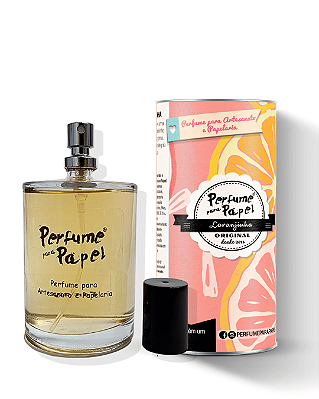 LARANJINHA 100 ml - MEGA Perfume para Artesanato e Papelaria - Perfume para Papel