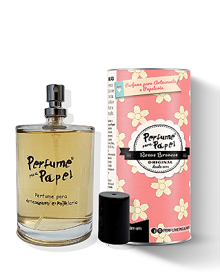 ROSAS BRANCAS 100 ml - MEGA Perfume para Artesanato e Papelaria - Perfume para Papel