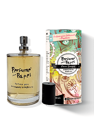 PARA SEMPRE 100 ml - MEGA Perfume para Artesanato e Papelaria - Perfume para Papel