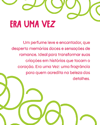 ERA UMA VEZ 100 ml - MEGA Perfume para Artesanato e Papelaria - Perfume para Papel