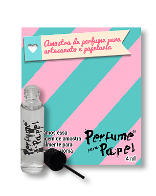 ROMANCE 4 ml - AMOSTRA Perfume para Artesanato e Papelaria - Perfume para Papel