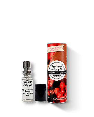 CHOCOLATE COM PIMENTA 8 ml - MINI Perfume para Artesanato e Papelaria - Perfume para Papel