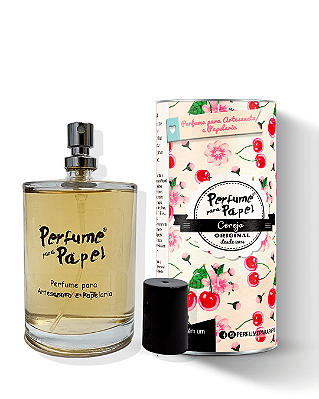 CEREJA 100 ml - MEGA Perfume para Artesanato e Papelaria - Perfume para Papel