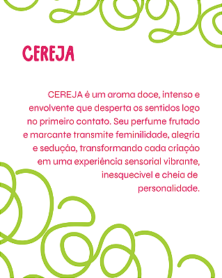 CEREJA 100 Ml - MEGA Perfume Para Artesanato e Papelaria - Perfume para Papel
