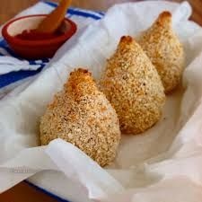 Coxinha de aipim