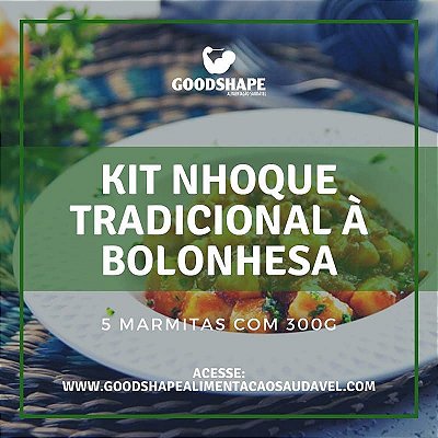 Kit Nhoque tradicional à bolonhesa