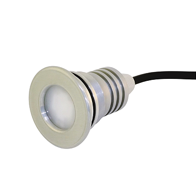 Refletor Home 12W BRANCO - Acabamento Escovado