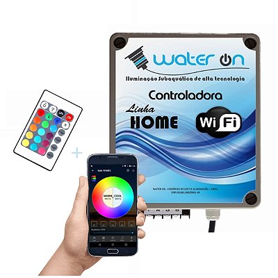 Central de Comando LED RGB Home WiFi AUX1