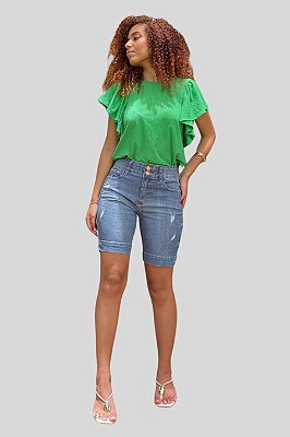 Bermuda Jeans com Lycra - Unionbay - U22575101