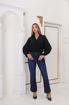Calça Jeans Flare Elasticidade 360° Loopper - K32657113
