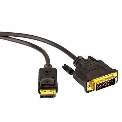 Adaptador DisplayPort para DVI Macho - 1.8 Metros