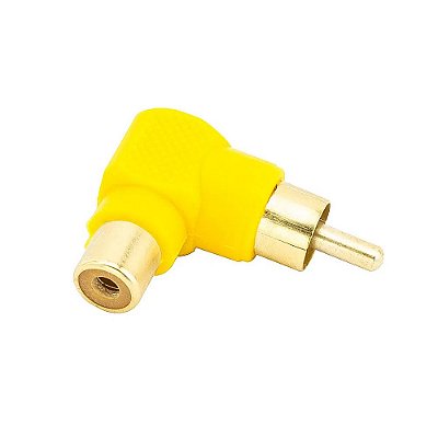 Adaptador RCA 90º Graus