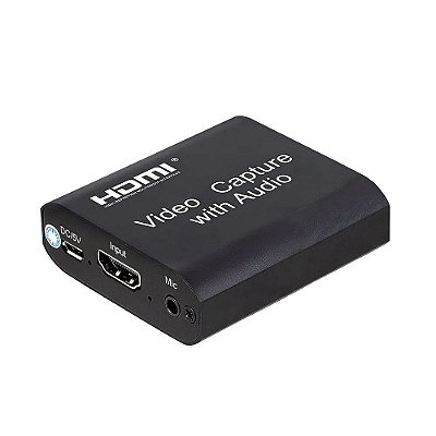 Placa de Captura HDMI USB 1080P e 4K Stream PC Notebook