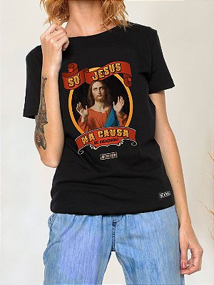 camiseta jesus ta vivão