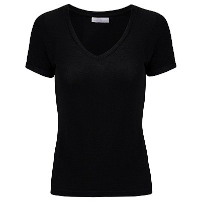 T-Shirt Linho Black