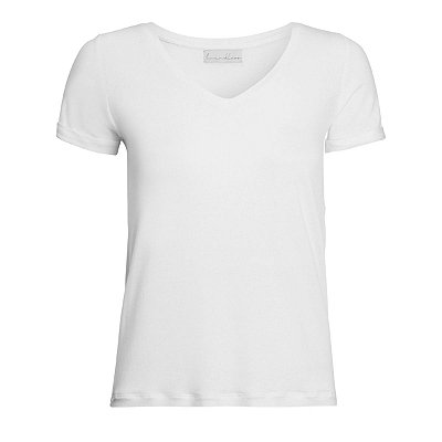 T-Shirt Linho Branco