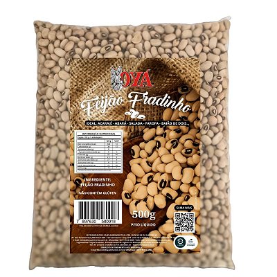 Feijão Fradinho Inteiro OYÁ 500g