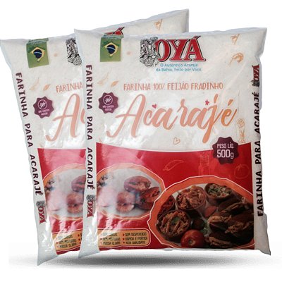 Combo - Farinha de Acarajé OYÁ 40x500g=20kg