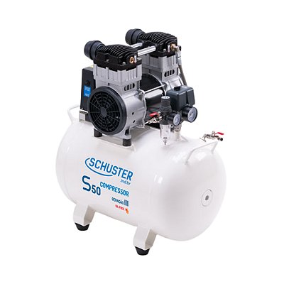 Compressor Odontológico 43L 2HP Isento de Óleo - Schuster