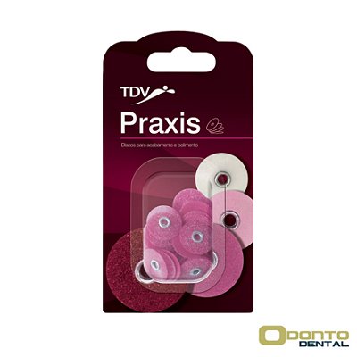 Discos de Lixa Praxis Refil 1/2 - TDV