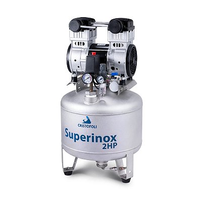 Compressor Odontológico 40L 2HP Isento de Óleo - Cristófoli