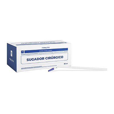 Sugador Cirúrgico Descartável Estéril 40 - Maquira