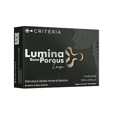 Enxerto Ósseo Bovino Lumina-bone Porous Large - Critéria