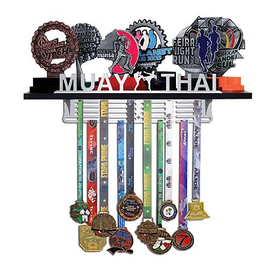Porta Troféus e Medalhas Muay Thai