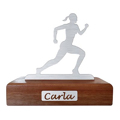 Troféu Decor Personalizado Com Nome e Esporte