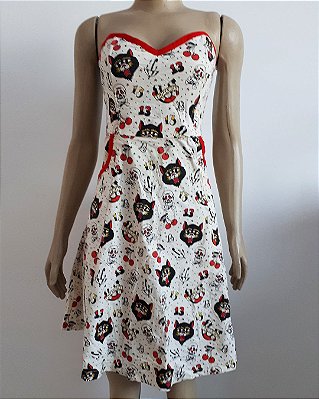 Vestido Bad Luck M - Sourpuss