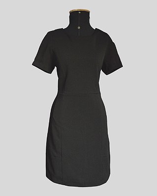 Vestido Tubinho Preto Curto 38/40