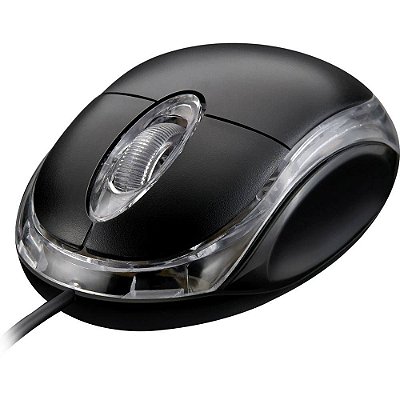 Mouse Multilaser Óptico Classic Preto