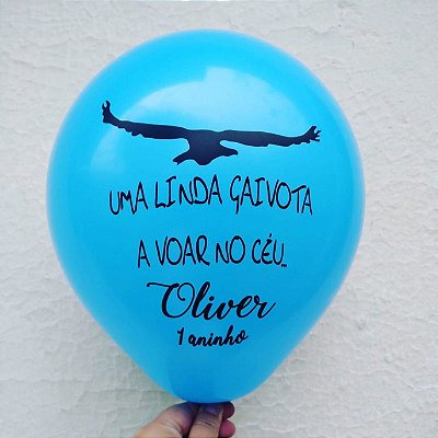 30 Balões Personalizados no tema da Sua Festa