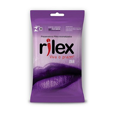 Preservativo Rilex Uva - 3 un