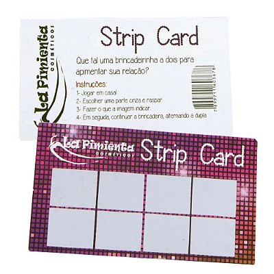Raspadinha Strip Card