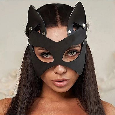 Máscara Mulher Gato - BDSM e Fetiche