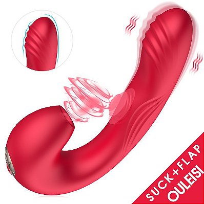 Vibrador Ponto G  Estimulador clitoriano com Sucção