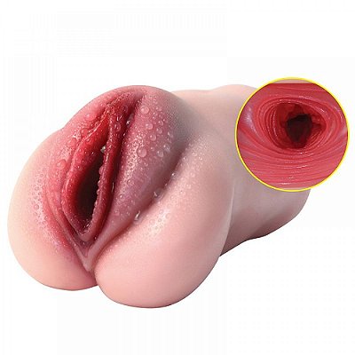 Masturbador Masculino - Vagina com Textura Interna