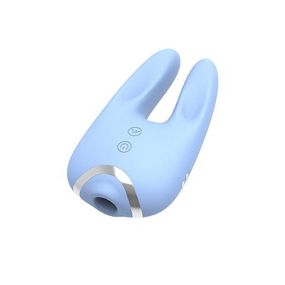 Vibrador Estimulador clitoriano Duplo com Vibração e Pulsação