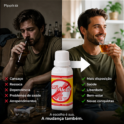 Antiálcool - Natural Combate alcoolismo 40 ml