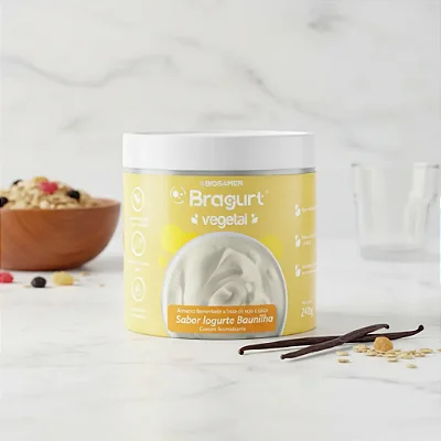 Bragurt Iogurte Solúvel Baunilha - Probiótico Vegano