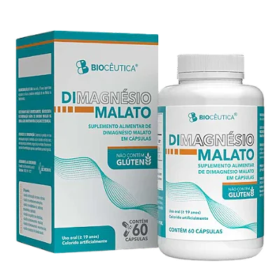 Suplemento alimentar Dimagnesio Malato Bioceutica